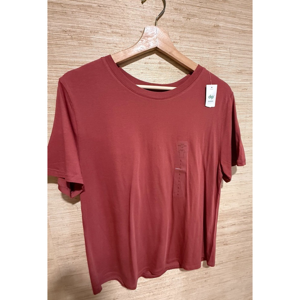 NEW NWT dip Women's Sz LRG L Sleep T-shirt Cotton Modal, 3048